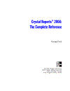 Crystal Reports 2008 The Complete Reference Jun 2008