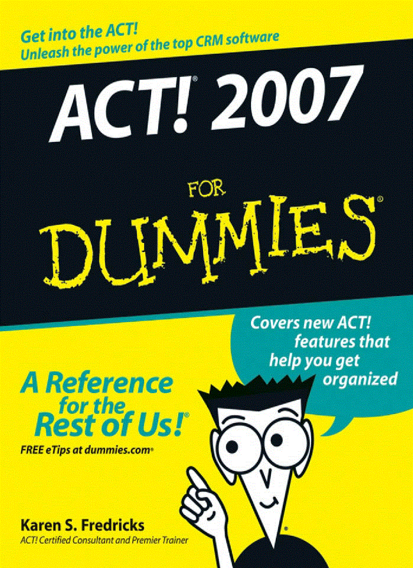 ACT 2007 For Dummies 3rd Edition