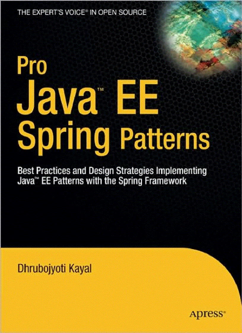 Pro Java Ee Spring Patterns