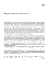 Physics of Magnetism and Magnetic Materials