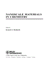 Nanoscale Materials in Chemistry 1st Edition