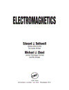 Electromagnetics Electrical Engineering Textbook Series