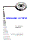 Microbiology Demystified A Self teaching Guide