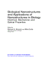 Biological Nanostructures and Applications of Nanostructures in Biology