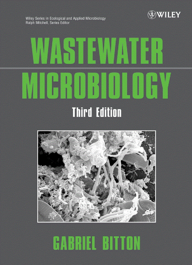 Wastewater Microbiology 3rd Edition