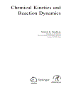 Chemical Kinetics and Reaction Dynamics