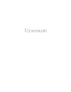 Uranium War