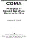 CDMA Principles of Spread Spectrum Communication