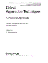 Chiral Separation Techniques A Practical Approach 2nd Edition