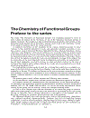 The Chemistry of Anilines Part I