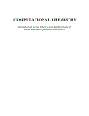 Computational Chemistry 1st Edition 1