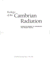 The Ecology of the Cambrian Radiation