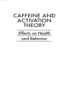 Caffeine and Activation Theory