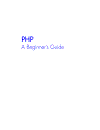 PHP A Beginners Guide Oct 2008