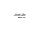 Microsoft Office PerformancePoint Server 2007