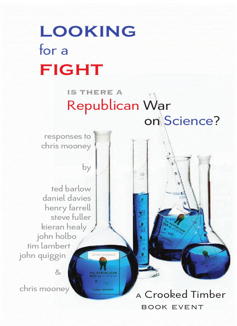 Looking for a Fight is there a Republican War on Science