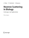 Neutron Scattering in Biology Techniques and Applications