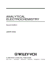 Analytical Electrochemistry