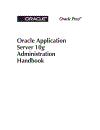 Oracle Application Server 10g Administration Handbook