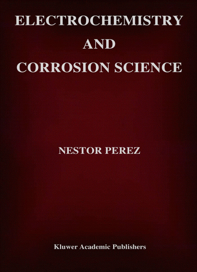 Electrochemistry and Corrosion Science