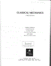 Classical Mechanics 3rd Edition