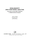 Nonlinearity and Functional Analysis