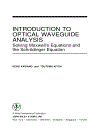 Introduction to Optical Waveguide Analysis