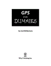 GPS For Dummies