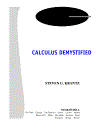 Calculus Demystified A Self Teaching Guide