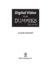 Digital Video for Dummies