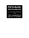 PHP MySQL Web Development All in One Desk Reference