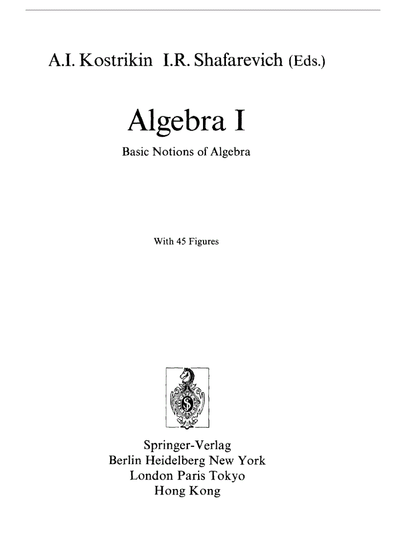 Algebra I