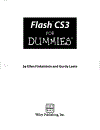 Flash CS3 For Dummies