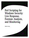 Perl Scripting for Windows Security Dec 2007