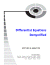 Differential Equations Demystified 1st Edition