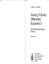 Solving Ordinary Differential Equations II