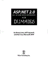 ASP NET 2 0 All In One Desk Reference For Dummies