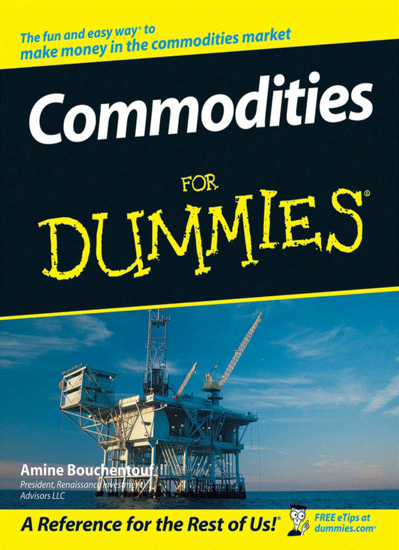 Commodities For Dummies 1st Edition