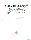 MBA In a Day What You Would Learn at Top Tier Business School