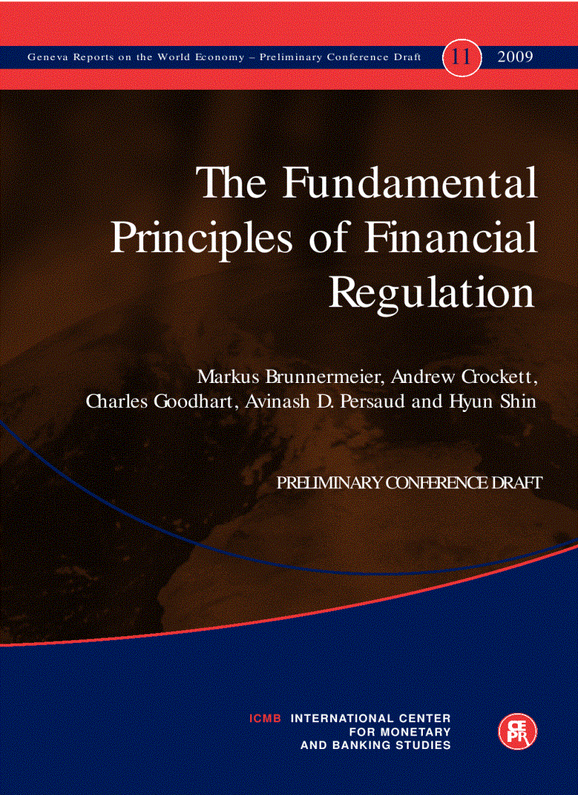 The Fundamental Principles of Financial Regulation 11th Edition