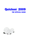 Quicken 2009 The Official Guide Sep 2008