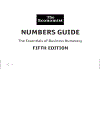 Numbers Guide The Essentials of Business Numeracy 5th Edition