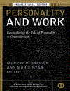 Personality and Work 1st Edition