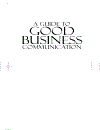 A Guide to Good Business Communications 5th Edition