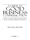 A Guide to Good Business Communications 5th Edition