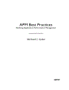 APM Best Practices Realizing Application Performance Management