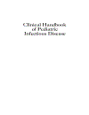 Clinical Handbook of Pediatric Infectious Disease 3 Edition