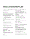 Essentials of KABC II Assessment