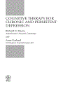 Cognitive Therapy for Chronic and Persistent Depression