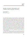 Classification of Developmental Language Disorders